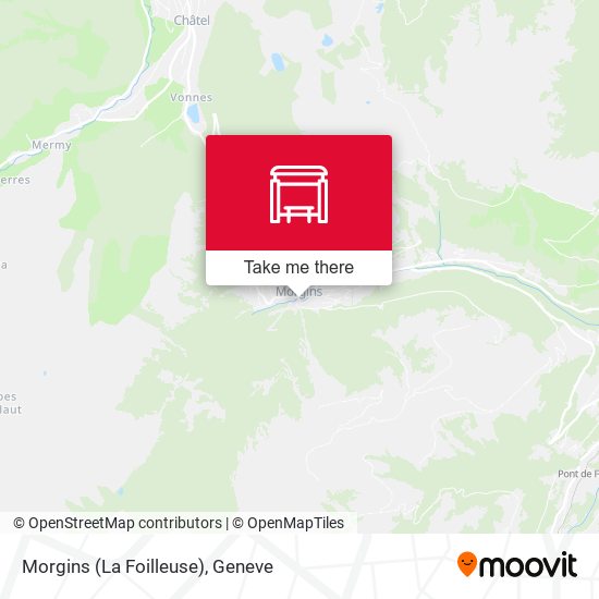 Morgins (La Foilleuse) plan