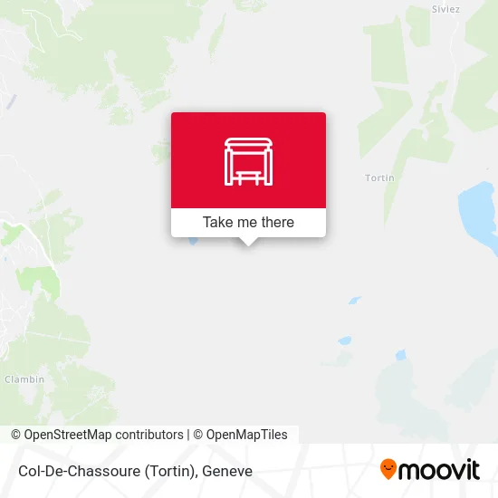 Col-De-Chassoure (Tortin) map