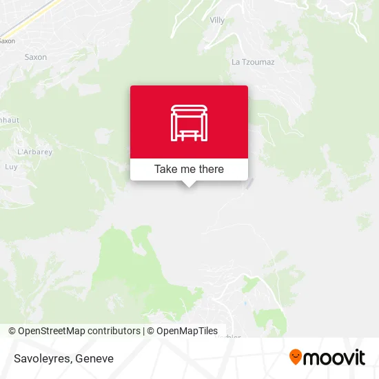 Savoleyres map