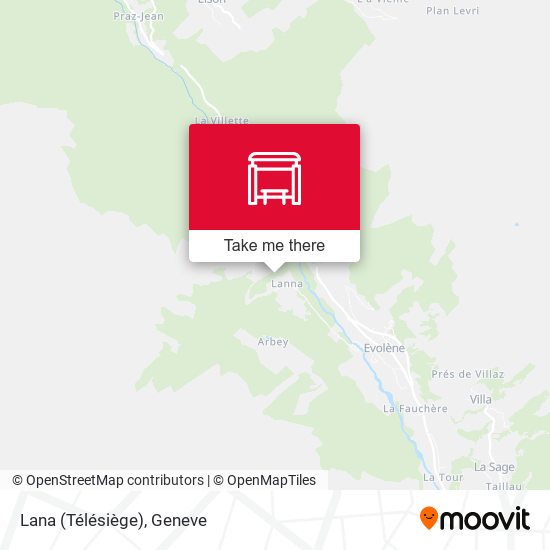 Lana (Télésiège) map