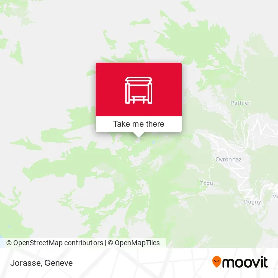 Jorasse map