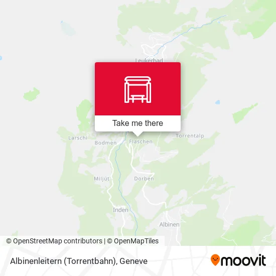 Albinenleitern (Torrentbahn) plan