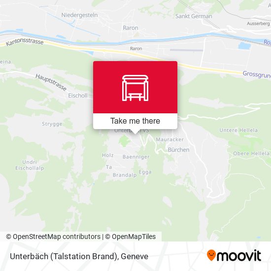Unterbäch (Talstation Brand) map