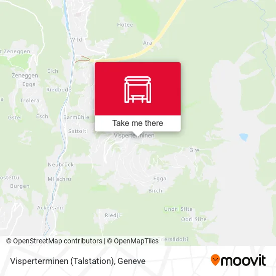 Visperterminen (Talstation) map