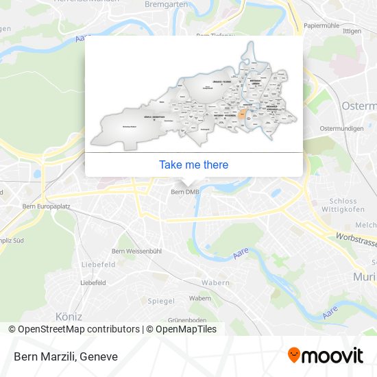 Bern Marzili map