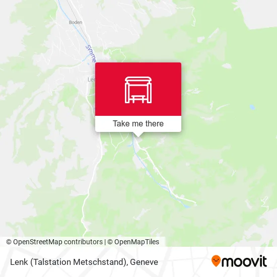 Lenk (Talstation Metschstand) map