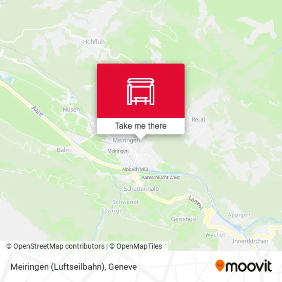 Meiringen (Luftseilbahn) map