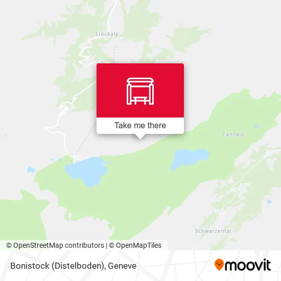 Bonistock (Distelboden) map