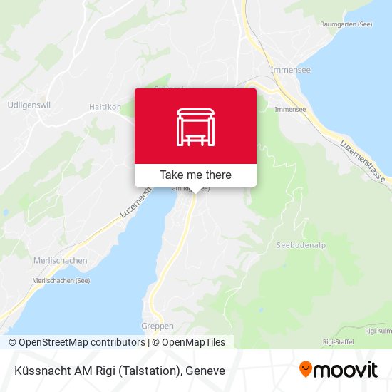 Küssnacht AM Rigi (Talstation) plan