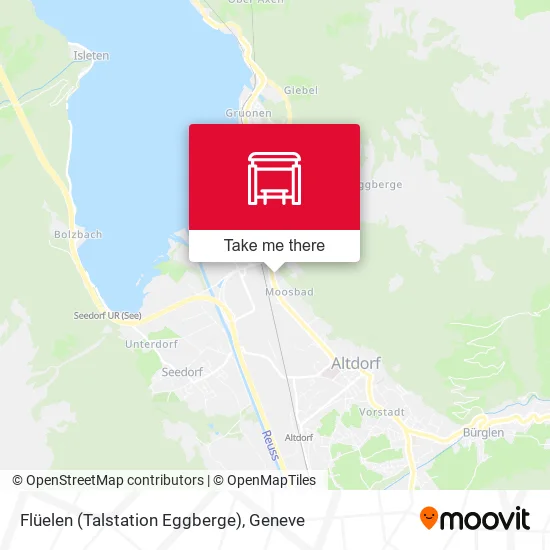 Flüelen (Talstation Eggberge) map