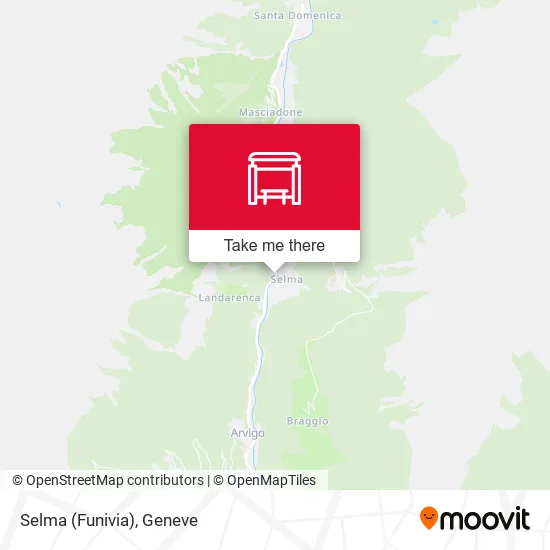 Selma (Funivia) map