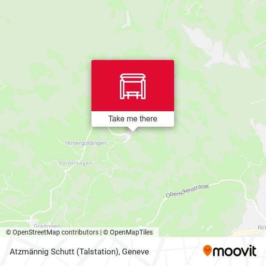 Atzmännig Schutt (Talstation) map