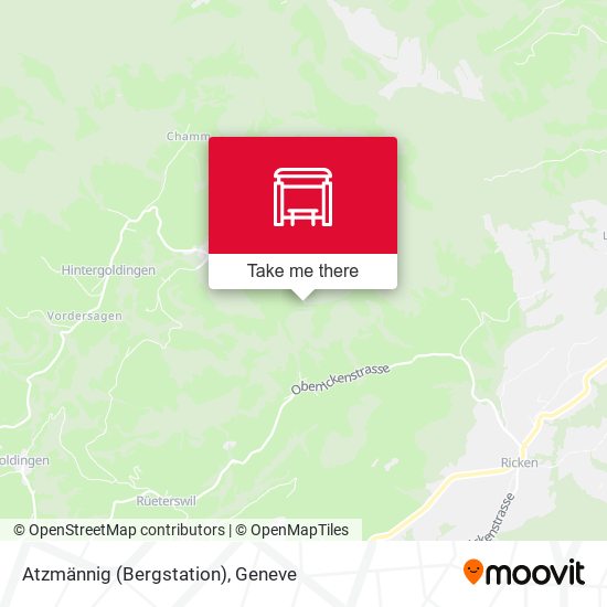 Atzmännig (Bergstation) map