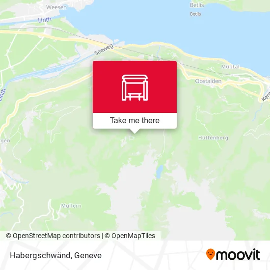 Habergschwänd map