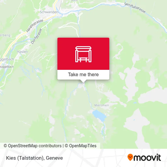 Kies (Talstation) map
