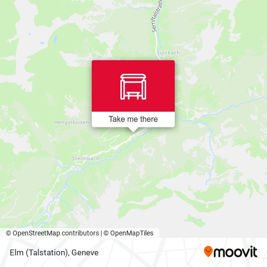 Elm (Talstation) map