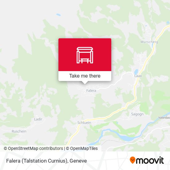 Falera (Talstation Curnius) map