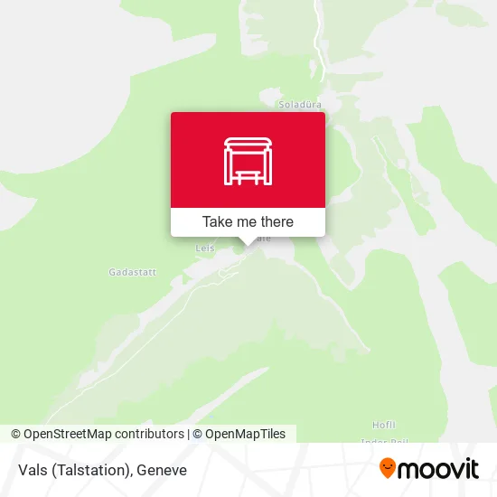 Vals (Talstation) map