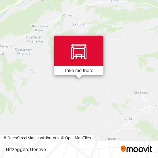 Hitzeggen map