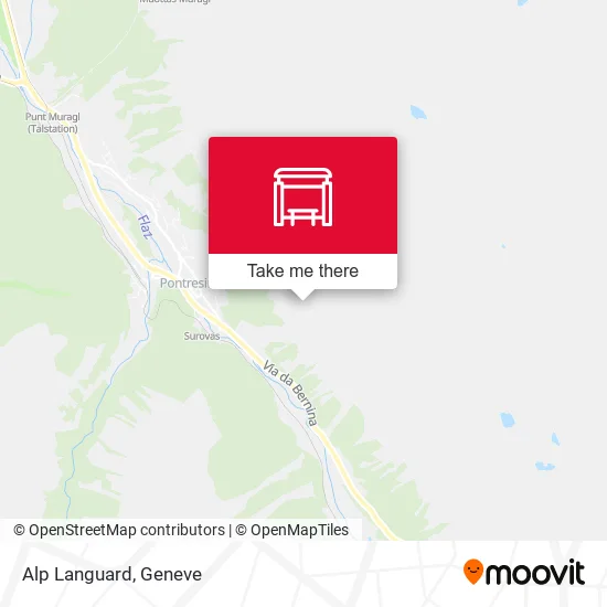 Alp Languard map