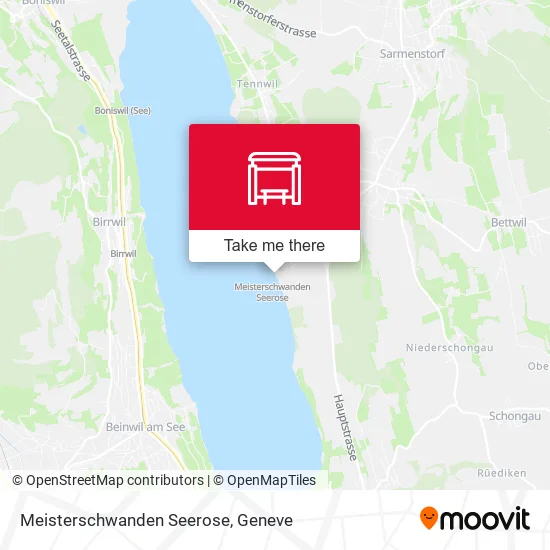 Meisterschwanden Seerose map