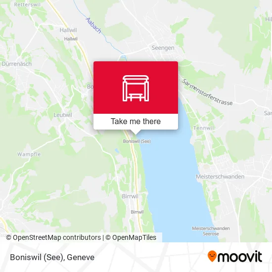 Boniswil (See) map