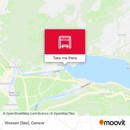 Weesen (See) plan