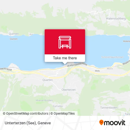 Unterterzen (See) map