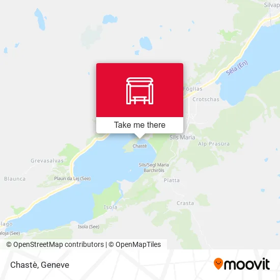 Chastè map