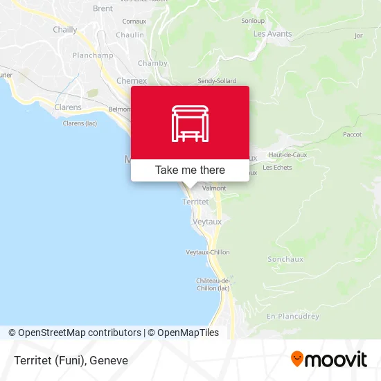 Territet (Funi) plan