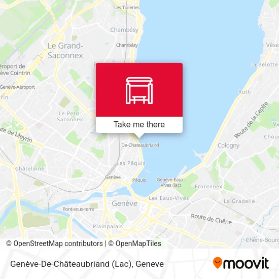 Genève-De-Châteaubriand (Lac) map