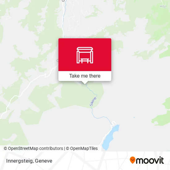 Innergsteig map