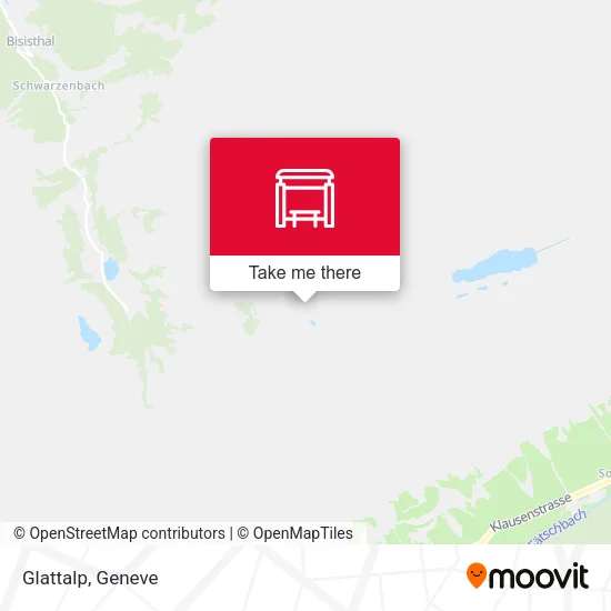 Glattalp map