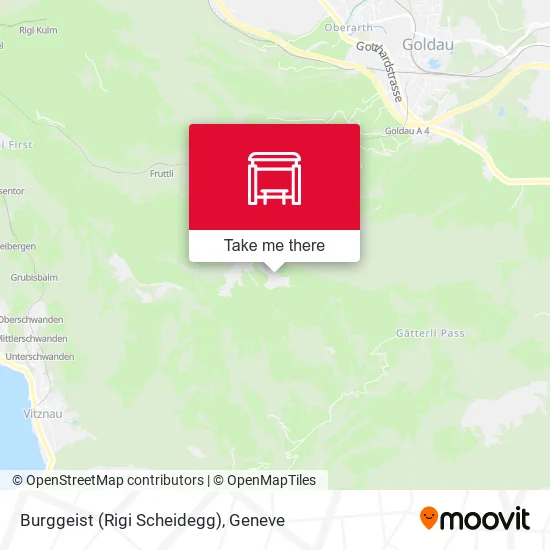 Burggeist (Rigi Scheidegg) map