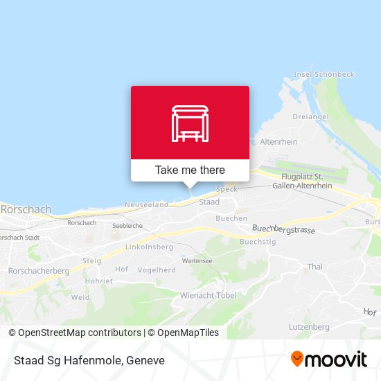 Staad Sg Hafenmole map