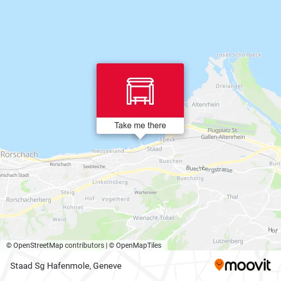 Staad Sg Hafenmole map