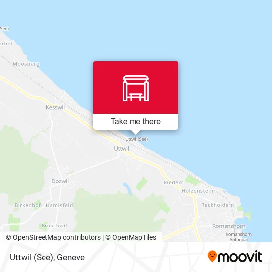 Uttwil (See) map