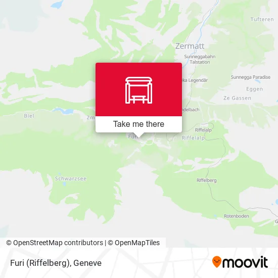 Furi (Riffelberg) map