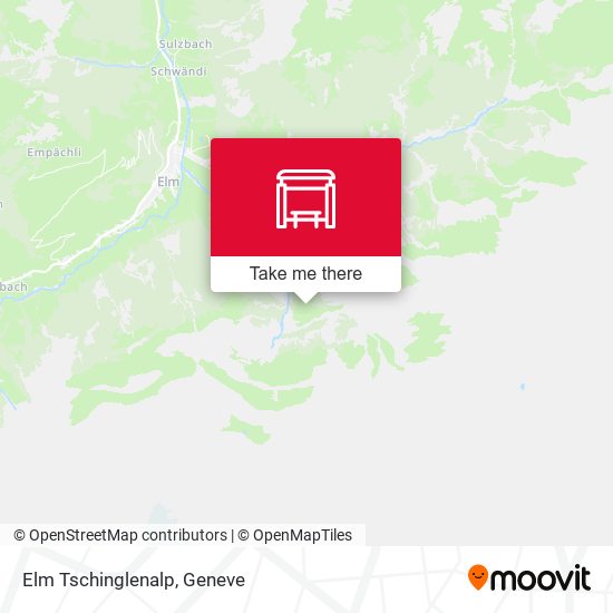 Elm Tschinglenalp map