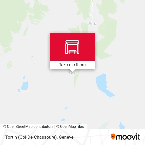 Tortin (Col-De-Chassoure) map