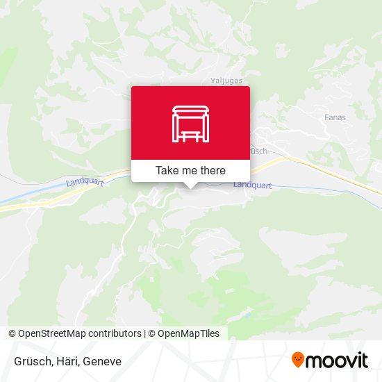 Grüsch, Häri map