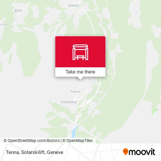 Tenna, Solarskilift map
