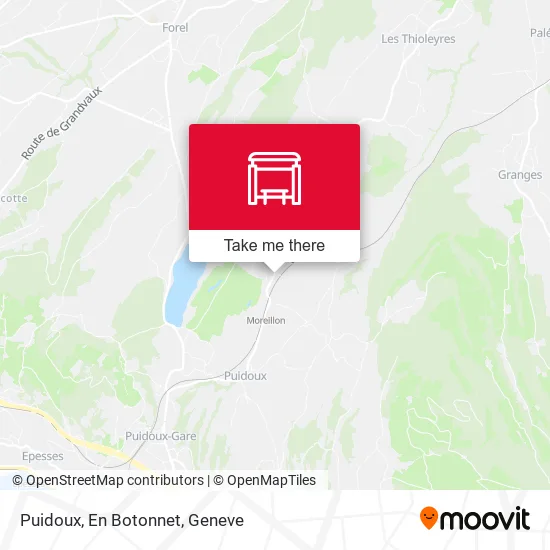 Puidoux, En Botonnet map