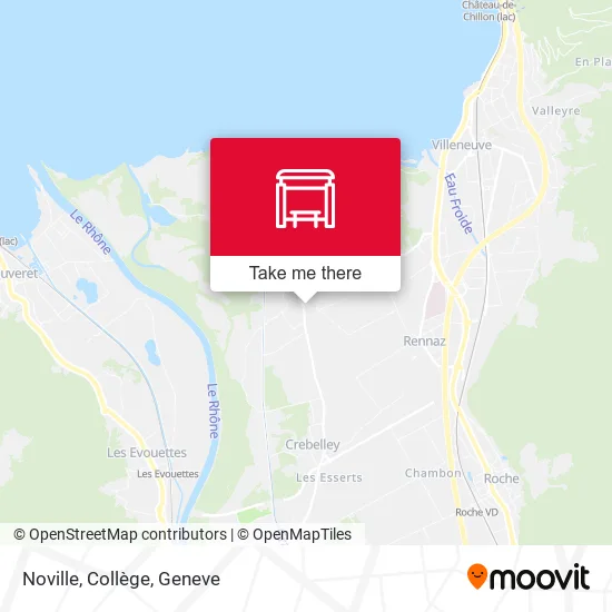 Noville, Collège map