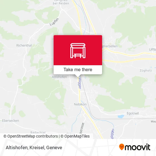 Altishofen, Kreisel map
