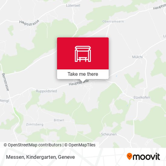Messen, Kindergarten map