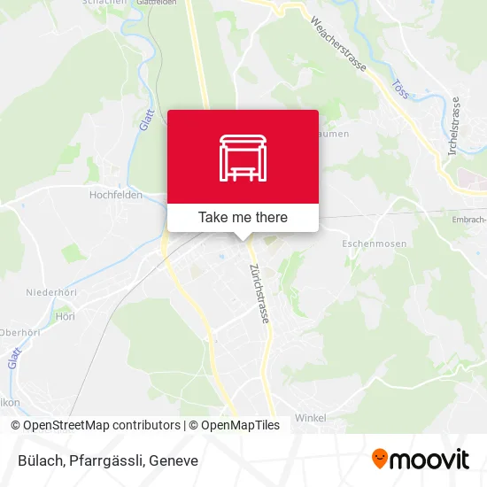 Bülach, Pfarrgässli map