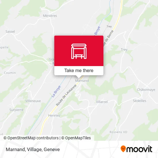 Marnand, Village map