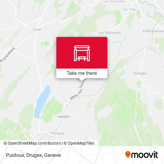 Puidoux, Drugex map
