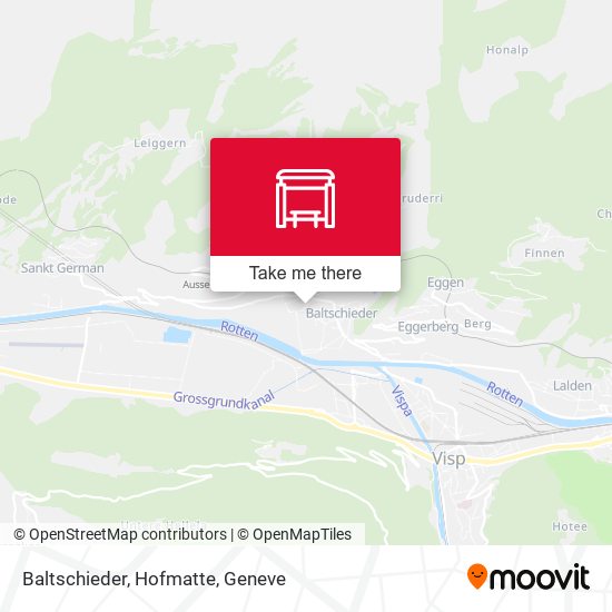 Baltschieder, Hofmatte map